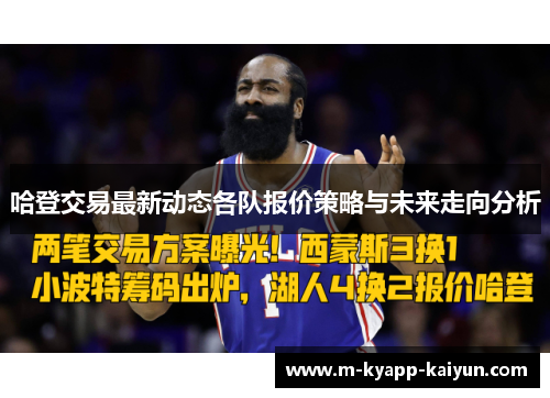 哈登交易最新动态各队报价策略与未来走向分析
