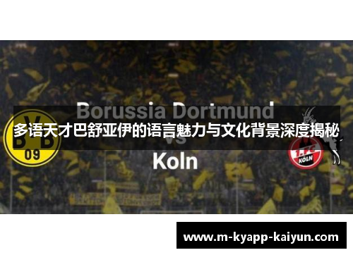 多语天才巴舒亚伊的语言魅力与文化背景深度揭秘